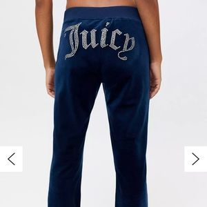 navy blue juicy couture track pants Size Small
